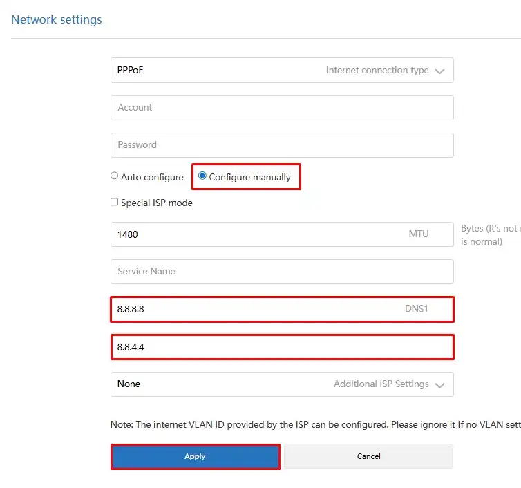 8.8.8.8 – использование Google Public DNS серверов со всех сторон