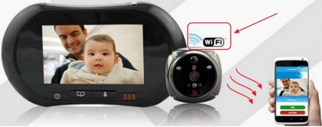 Беспроводной видеоглазок с Wi-Fi: обзор возможностей и моделей