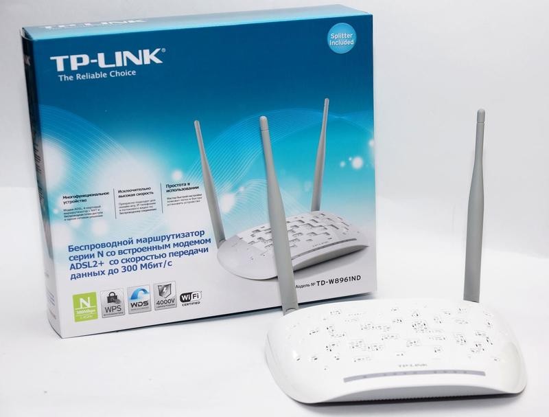 Обзор и настройка ADSL-модема TD-W8961ND от TP-Link