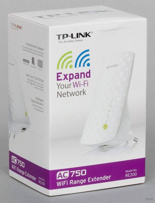 Ретранслятор Wi-Fi сигнала TP-Link RE200 AC750: обзор и настройка