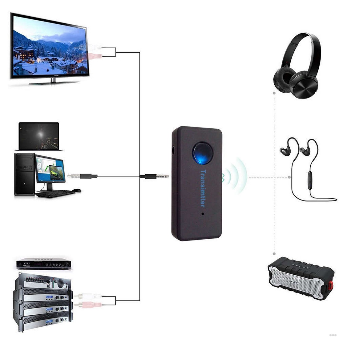 Как подключить Bluetooth-наушники к телевизору SAMSUNG и LG