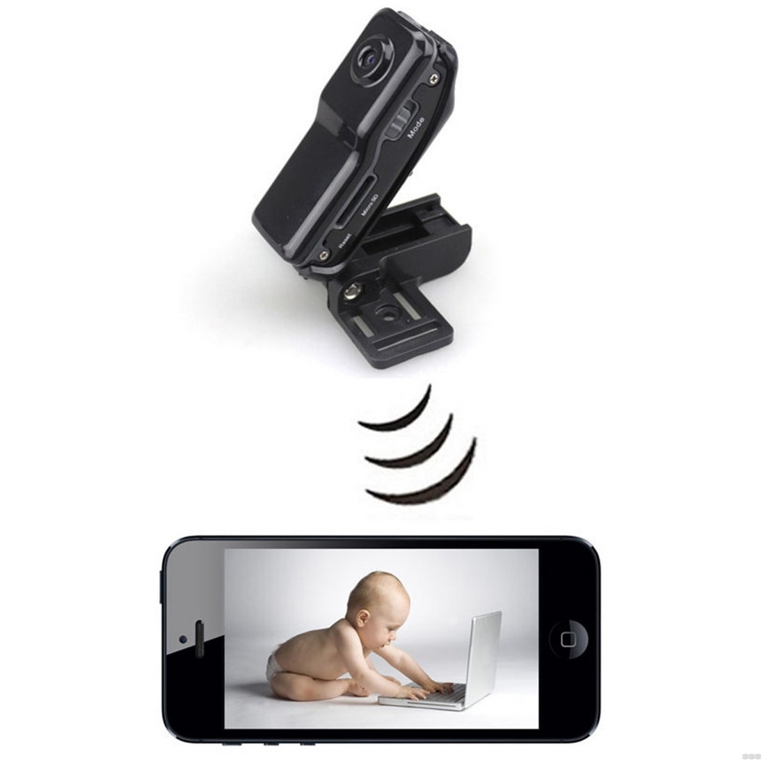Мини-камера WI-FI: скрытая камера видеонаблюдения для дома