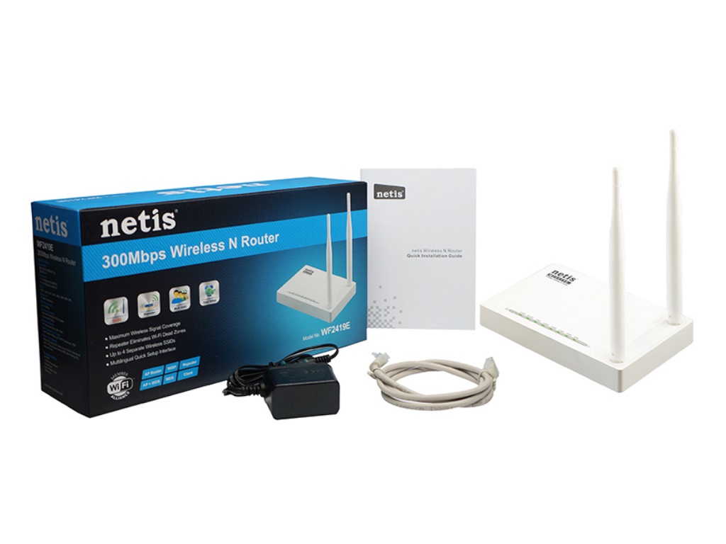 Недорогой Wi-Fi роутер Netis WF2419E: обзор и простая настройка