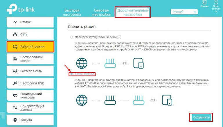 Второй роутер подключен просить авторизоваться