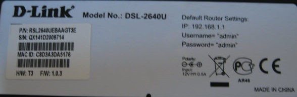 Подключение и настройка Wi-Fi роутера D-Link DSL-2640U