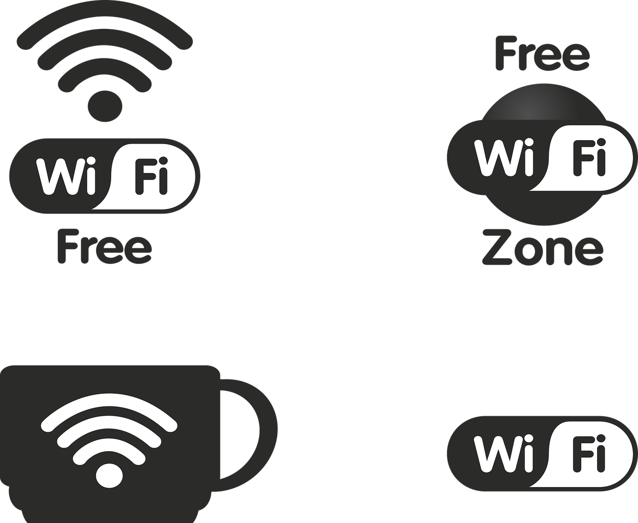 Картинки Wi-Fi: подборка классных иконок и клипартов