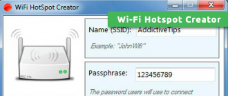 Wi-Fi Hotspot Creator