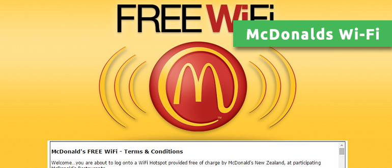 McDonalds Wi-Fi