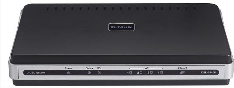 D link dsl 2540u настройка