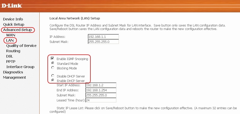 ADSL модем D-Link DSL-2540U: полная пошаговая инструкция по настройке