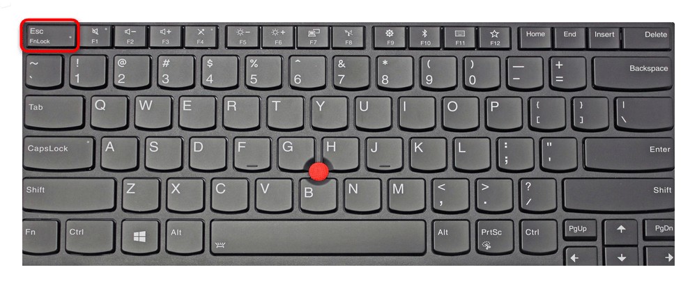 Как на ноутбуке Lenovo отключить и включить клавишу Fn?
