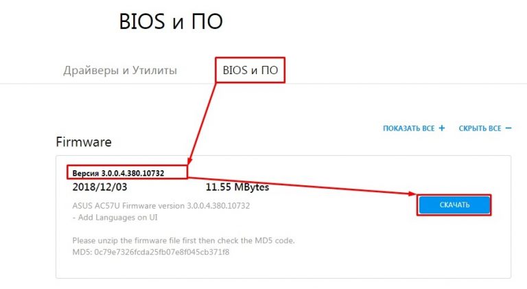 После обновления прошивки роутер asus не работает