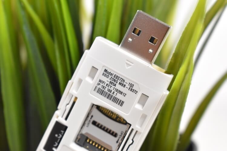 Описание и подключение USB 3G/4G модема Huawei E8372 с Wi-Fi