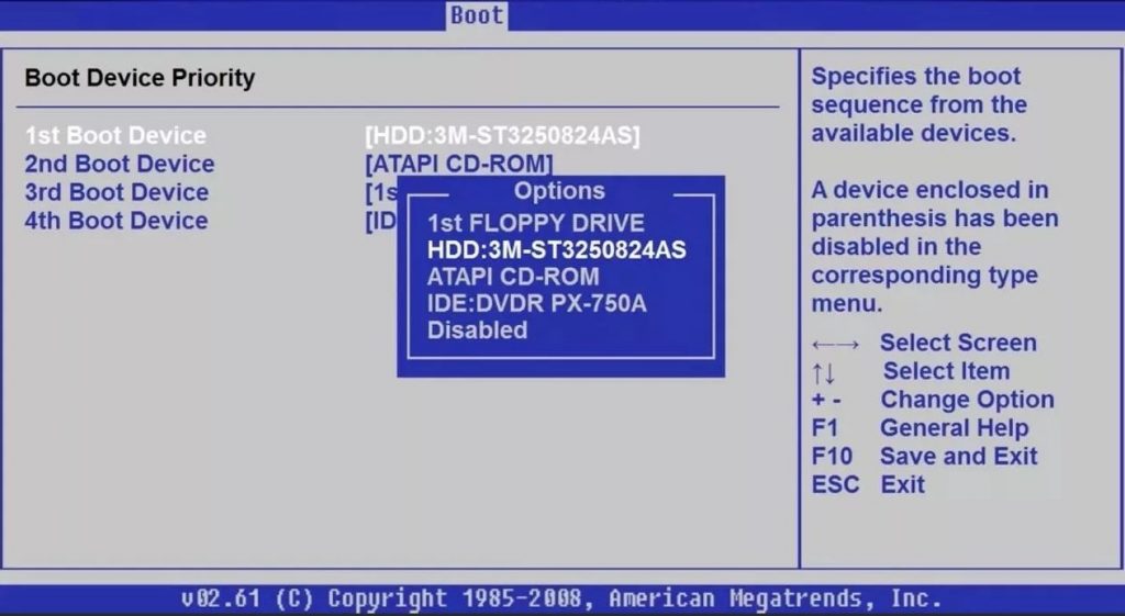 Не включается компьютер ошибка boot