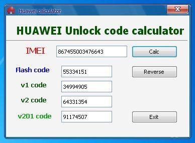 Разлочка модема за 4 шага с помощью Huawei Calculator, Unlock Code calculator или DC-unlocker client