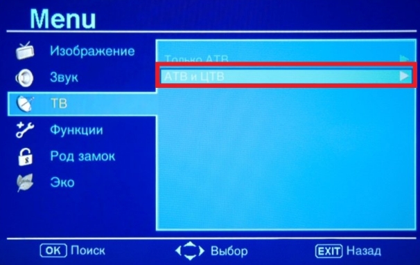 Частоты каналов цифрового телевидения DVB-T2: РТРС-1, РТРС-2 и РТРС-3