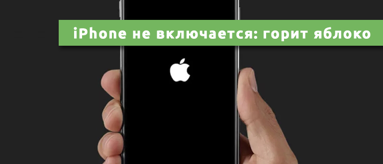 iPhone не включается и горит яблоко, что делать? Вот 4 решения!