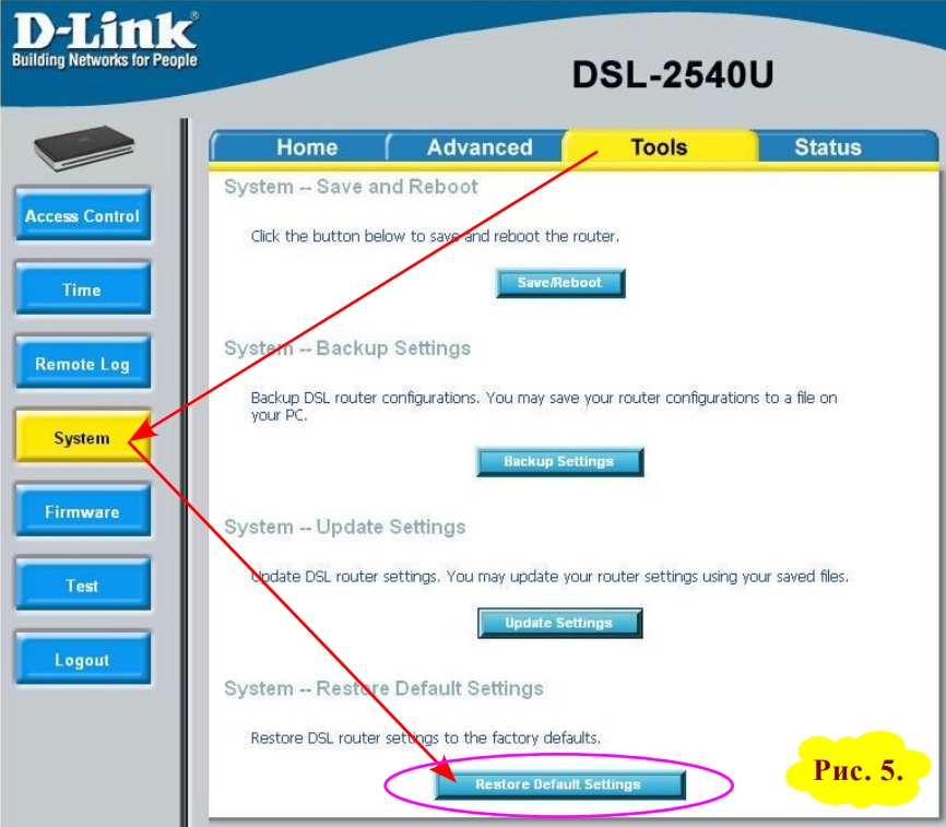 Прошивка D-Link DSL-2640U за 5 минут (U2, A1, B1, B2, D1, C1, C4, C2 и другие)