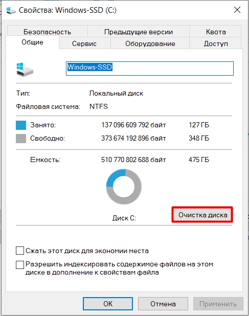 Очистка диска C на Windows 10: профессионально за 11 шагов