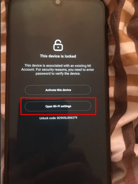 This device is locked на Xiaomi: что делать и как разблокировать