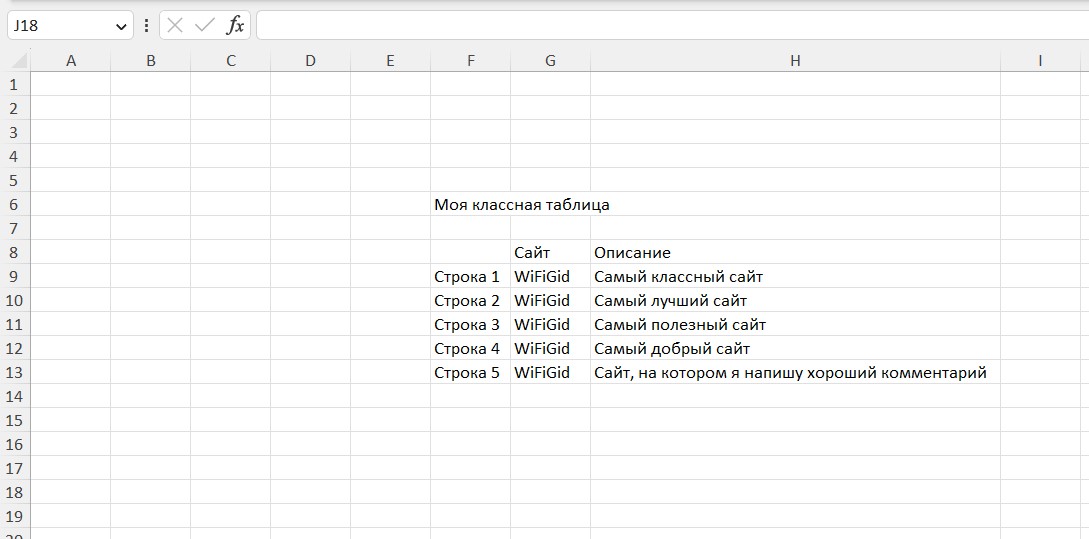 Как сделать таблицу в Excel: пошаговая инструкция