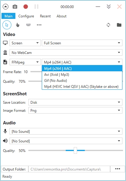 Запись экрана со звуком в Windows 10 и Windows 11