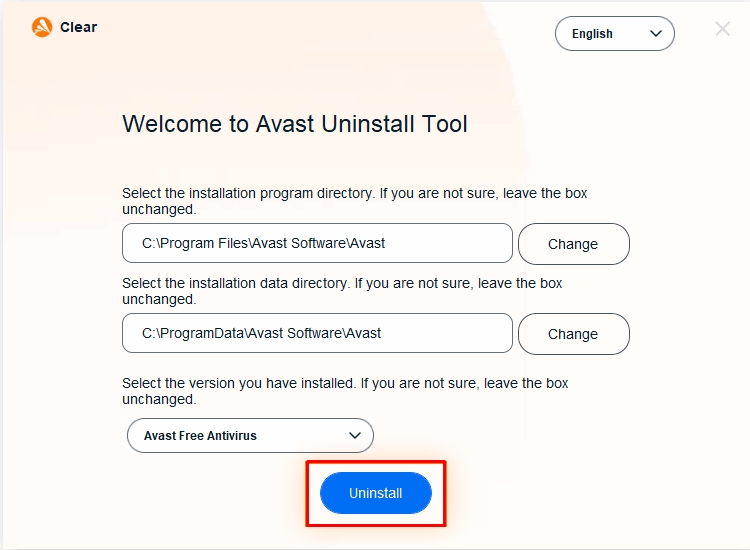 Как удалить с компьютера Avast Free Antivirus