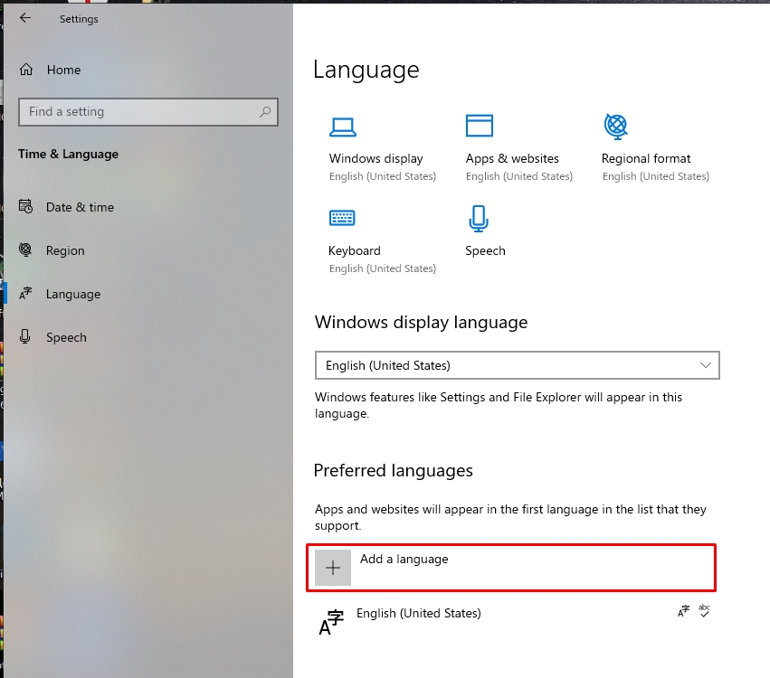 Как поменять язык в Windows 10: смена языка, решение проблем