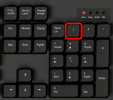 Обратная косая черта на клавиатуре: как поставить?