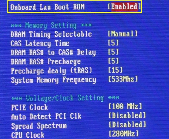 Network Boot в БИОСе - что это у Acer и на других ПК?