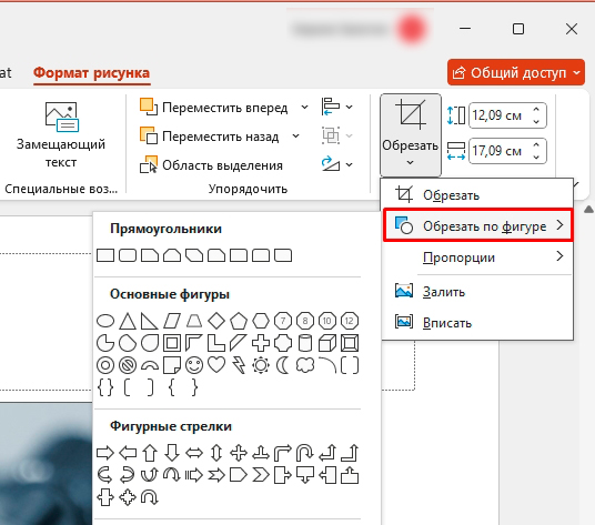 Как обрезать рисунок в PowerPoint: инструкция