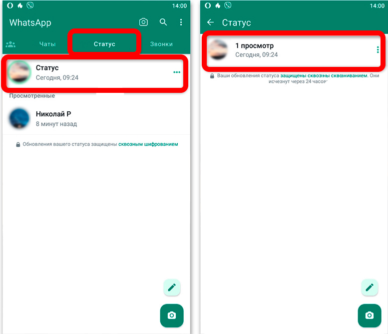 Видно ли кто смотрел статус в WhatsApp: да или нет?