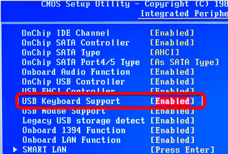 Как включить в БИОСе клавиатуру: полный гайд