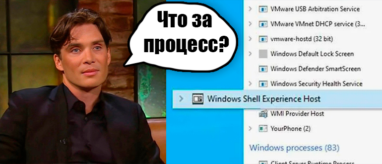 Хост Windows Shell Experience - что это в Windows?
