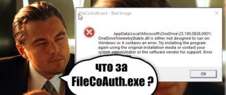 FileCoAuth.exe – что это за процесс?