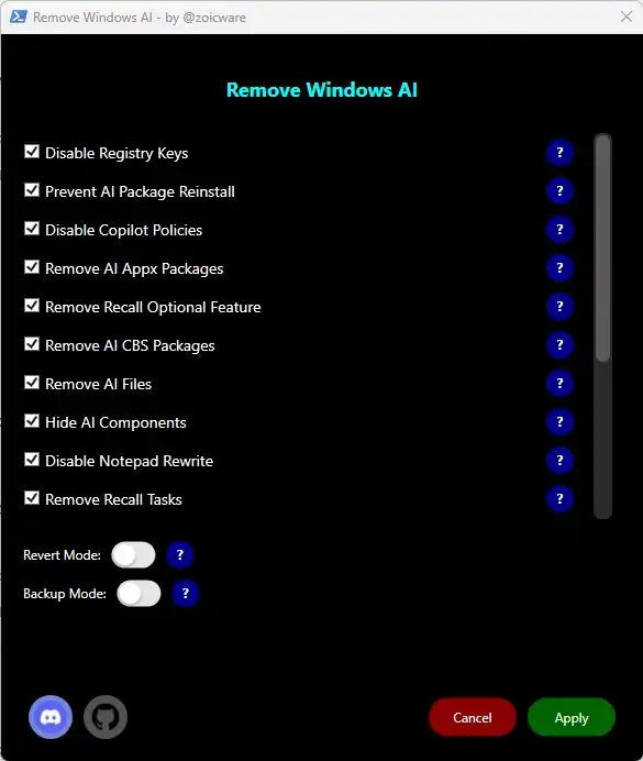 Как удалить Copilot в Windows и другие ИИ функции?