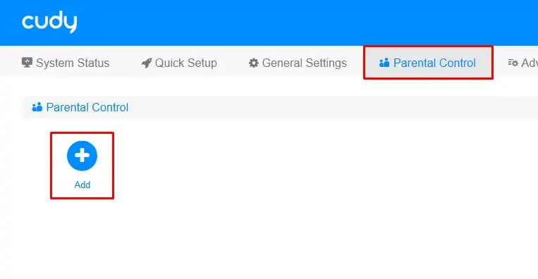 Как настроить родительский контроль на роутере Cudy?
