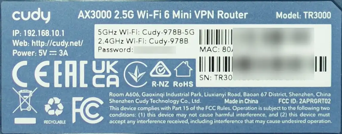 Как настроить Cudy TR3000: интернет, Wi-Fi и обзор