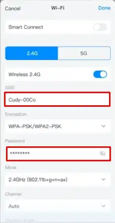 Как изменить пароль и имя Wi-Fi на роутере Cudy