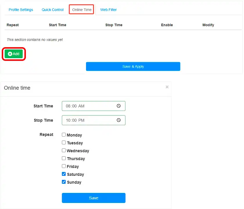 Как настроить родительский контроль на роутере Cudy?