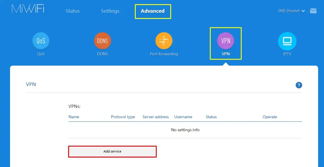 Как настроить L2TP и PPTP на Xiaomi роутере