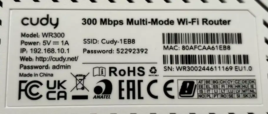 Cudy WR300: настройка интернета, Wi-Fi, обзор