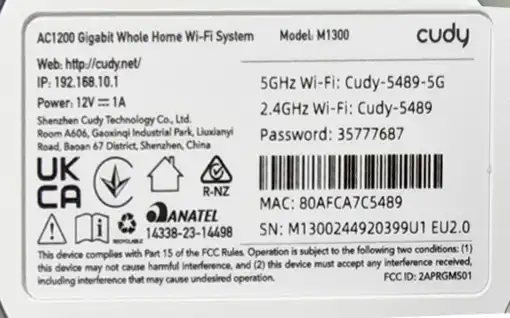 Настройка MESH-комплекта Cudy M1300: интернети и Wi-Fi