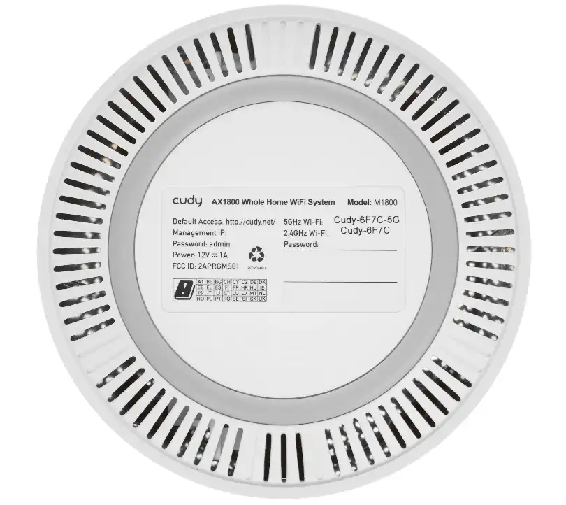 Как настроить MESH-комплект Cudy M1800: интернет и Wi-Fi