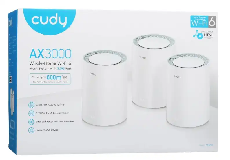Как настроить Mesh-систему Cudy M3000: интернет и Wi-Fi