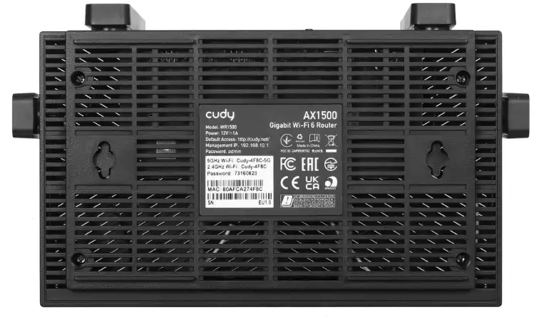 Как настроить роутер Cudy WR1500: интернет и Wi-Fi