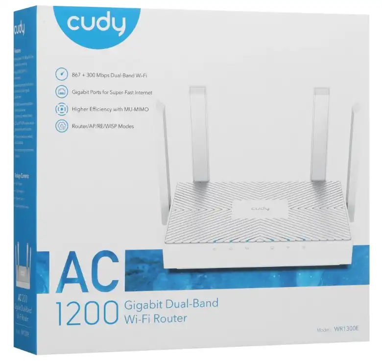 Как настроить роутер Cudy WR1300E: интернет и Wi-Fi