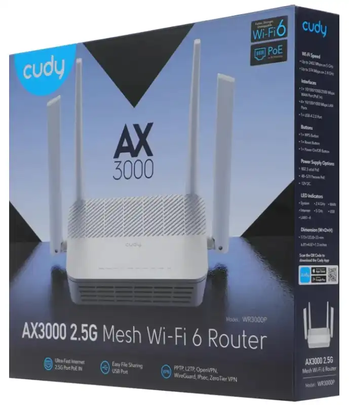 Как настроить роутер Cudy WR3000P: интернет и Wi-Fi