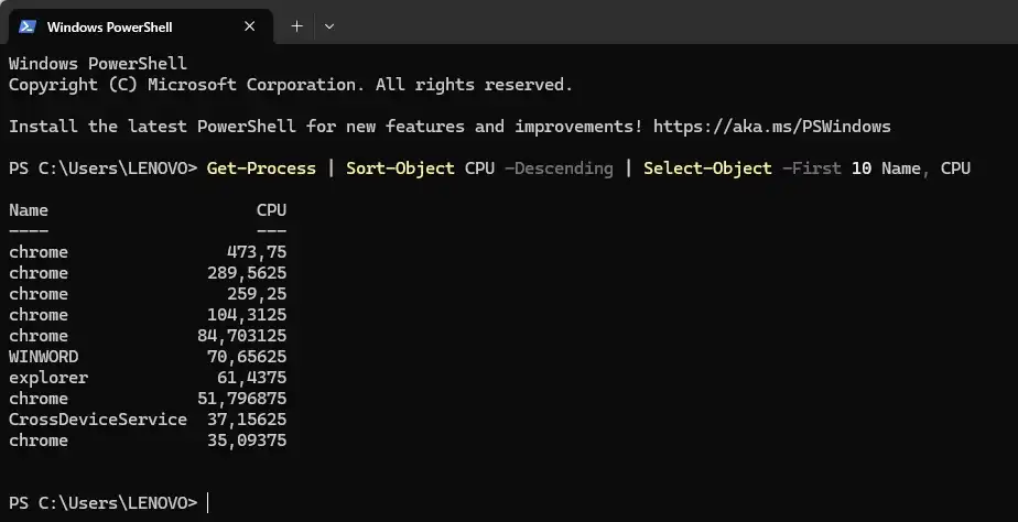 Как посмотреть загрузку ЦПУ в Windows 11: 5 способов