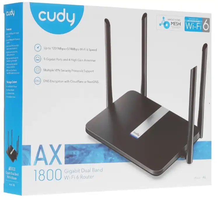 Как настроить роутер Cudy X6: интернет и Wi-Fi